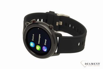 Smartwatch męski czarny Garett na pasku silikonowym Master RT Czarny (1).jpg